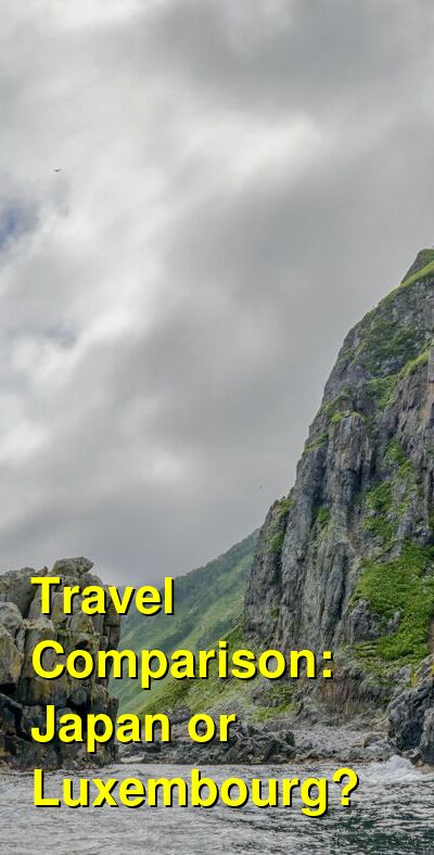 Japan vs. Luxembourg Travel Comparison