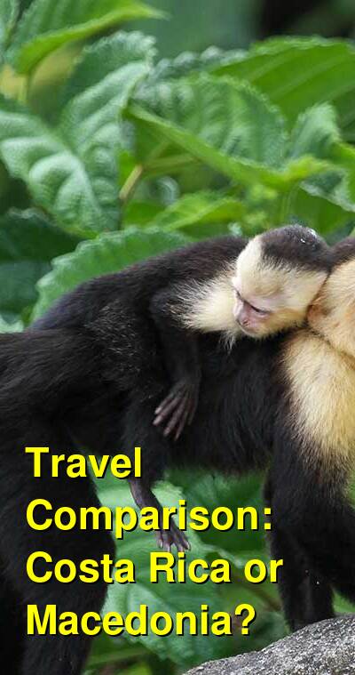 Costa Rica vs. Macedonia Travel Comparison