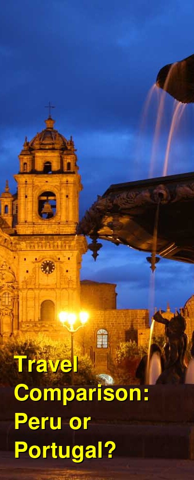 Peru vs. Portugal Travel Comparison