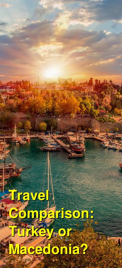 Turkey vs. Macedonia Travel Comparison