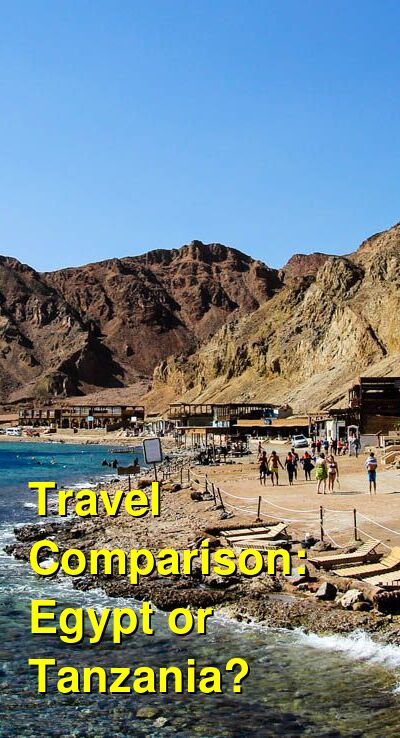 Egypt vs. Tanzania Travel Comparison