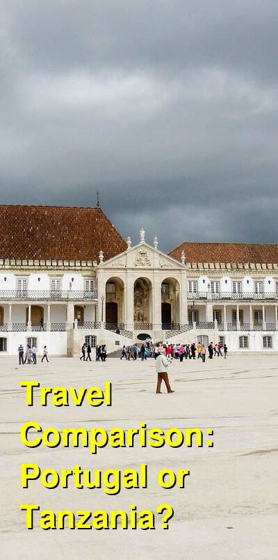 Portugal vs. Tanzania Travel Comparison