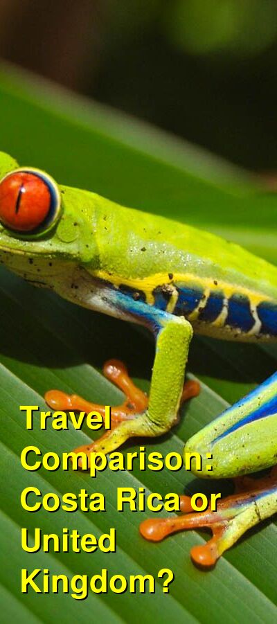 Costa Rica vs. UK Travel Comparison