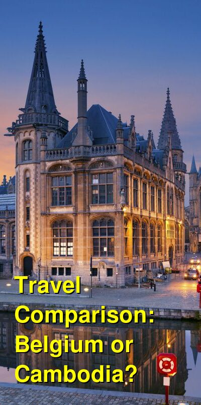 Cambodia vs. Belgium Travel Comparison