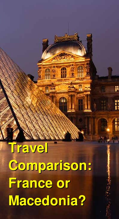 France vs. Macedonia Travel Comparison
