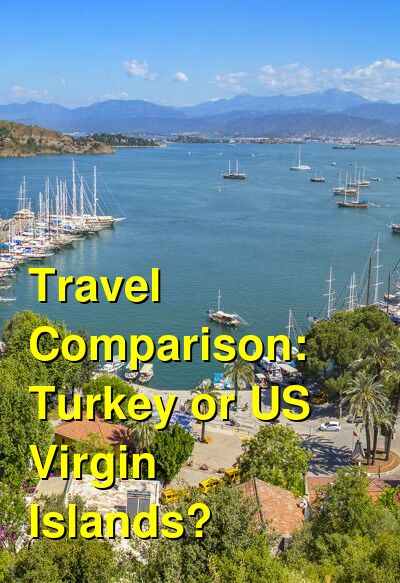 Turkey vs. USVI Travel Comparison