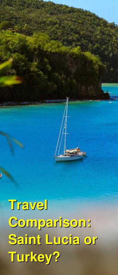 Saint Lucia vs. Turkey Travel Comparison