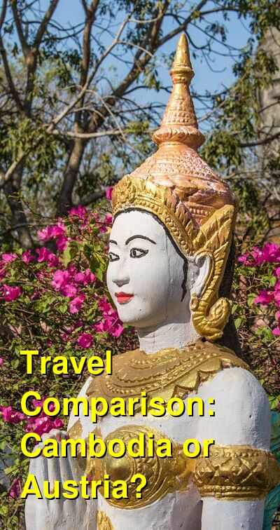 Cambodia vs. Austria Travel Comparison