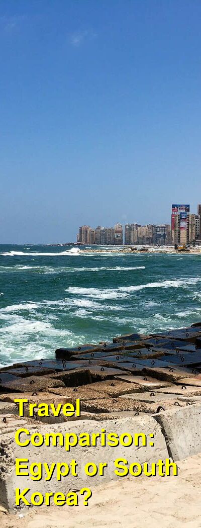 Egypt vs. South Korea Travel Comparison