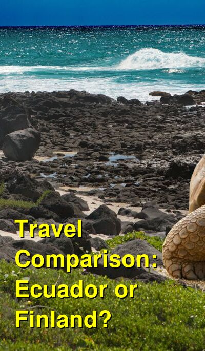 Ecuador vs. Finland Travel Comparison