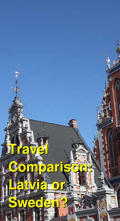 Latvia vs. Sweden Travel Comparison