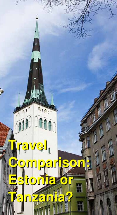 Estonia vs. Tanzania Travel Comparison