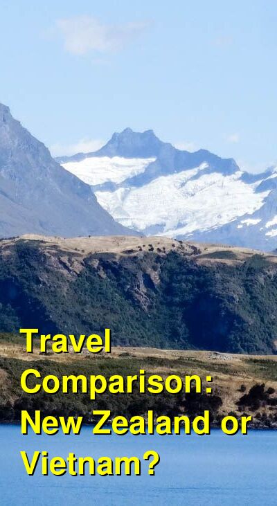 New Zealand vs. Vietnam Travel Comparison