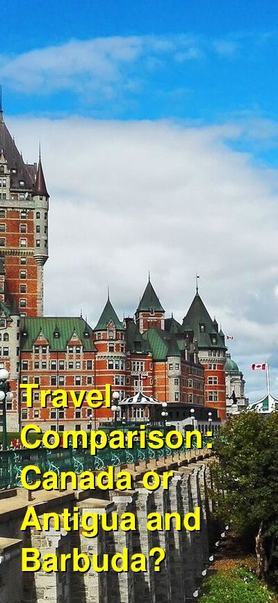 Antigua and Barbuda vs. Canada Travel Comparison