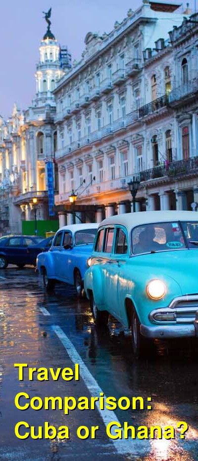 Cuba vs. Ghana Travel Comparison