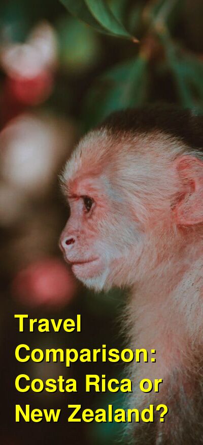New Zealand vs. Costa Rica Travel Comparison