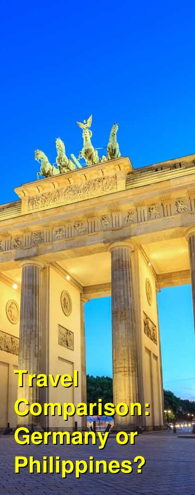 Germany vs. Philippines Travel Comparison
