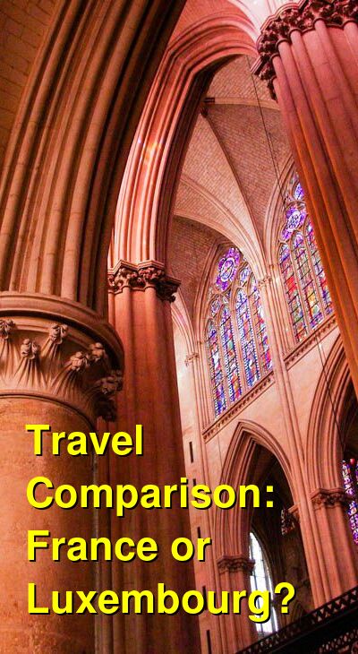 France vs. Luxembourg Travel Comparison