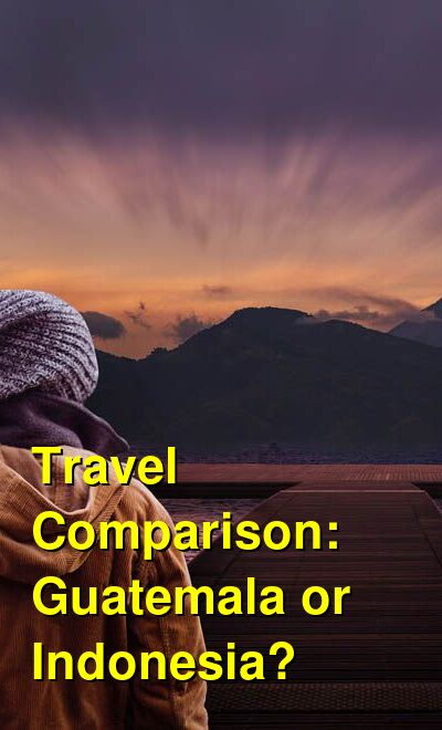 Guatemala vs. Indonesia Travel Comparison