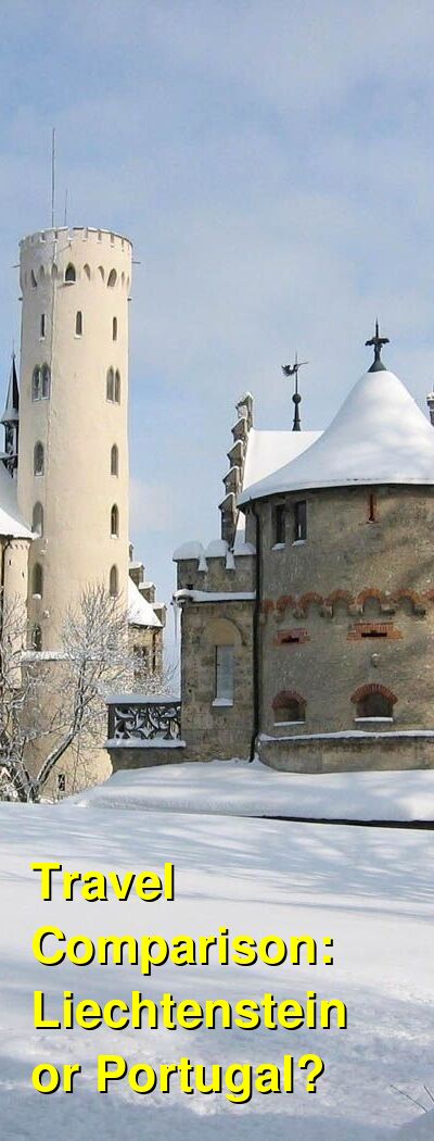 Liechtenstein vs. Portugal Travel Comparison