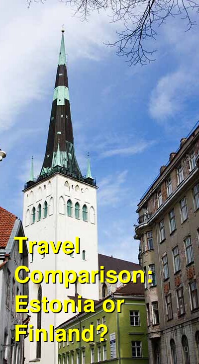 Estonia vs. Finland Travel Comparison