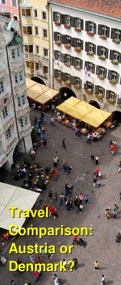 Austria vs. Denmark Travel Comparison