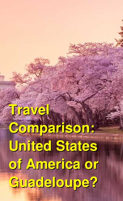USA vs. Guadeloupe Travel Comparison