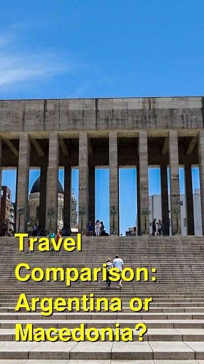 Argentina vs. Macedonia Travel Comparison