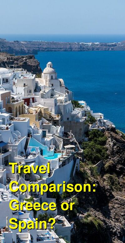 Spain vs. Greece Travel Comparison