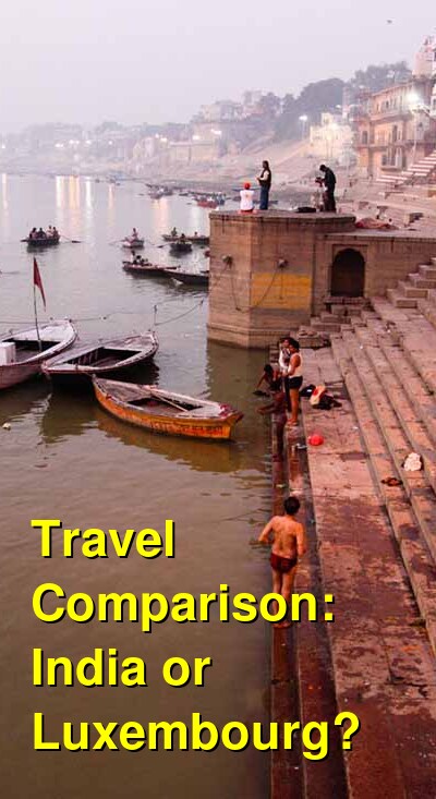 India vs. Luxembourg Travel Comparison