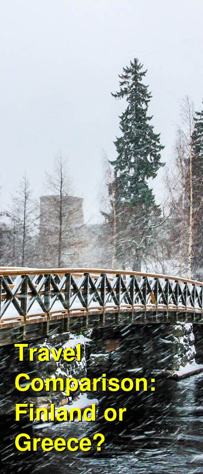Finland vs. Greece Travel Comparison