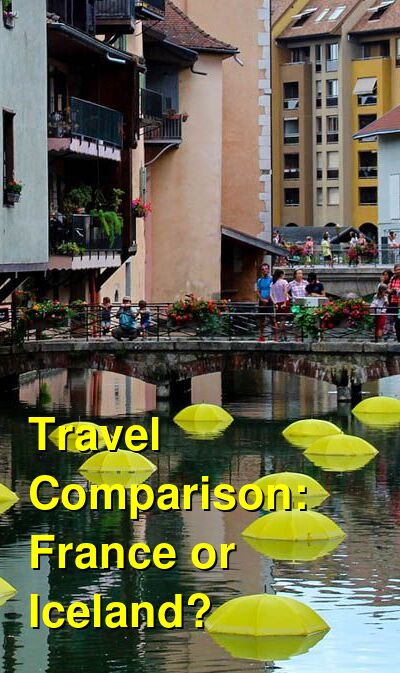 France vs. Iceland Travel Comparison