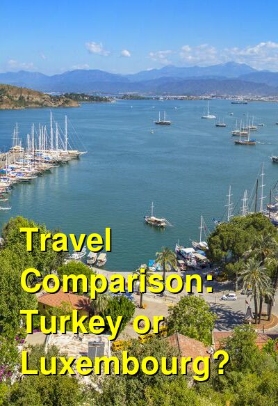 Turkey vs. Luxembourg Travel Comparison