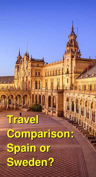 Spain vs. Sweden Travel Comparison