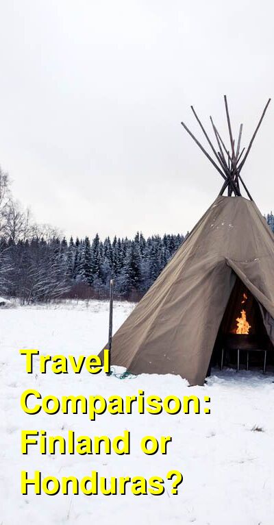 Finland vs. Honduras Travel Comparison