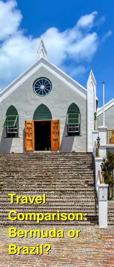 Bermuda vs. Brazil Travel Comparison
