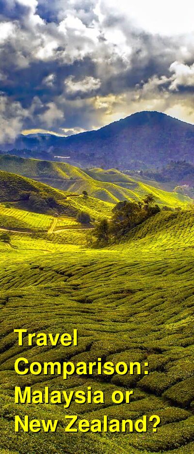 Malaysia vs. New Zealand Travel Comparison
