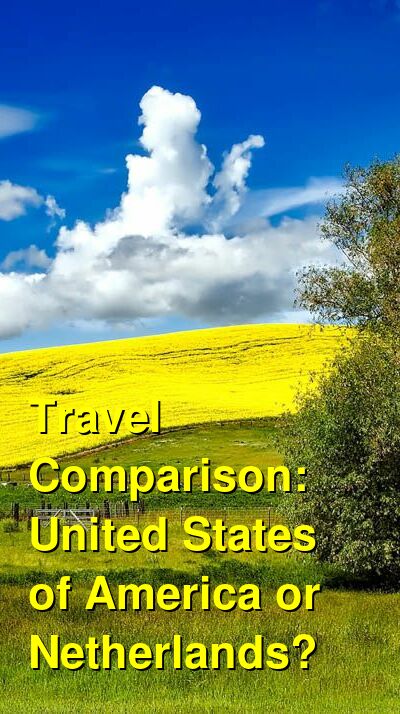USA vs. Netherlands Travel Comparison