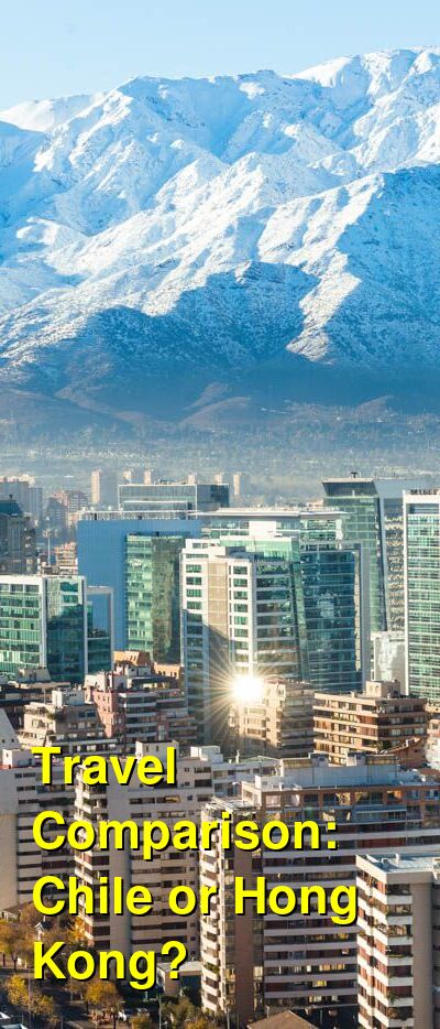 Chile vs. Hong Kong Travel Comparison