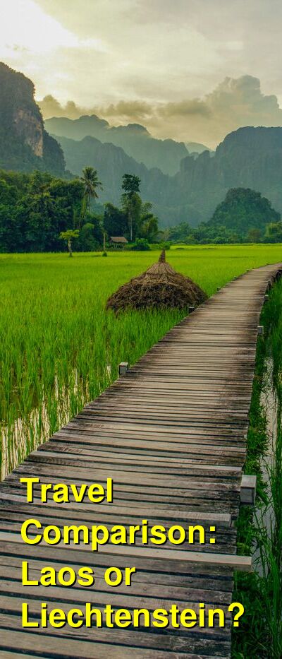 Laos vs. Liechtenstein Travel Comparison