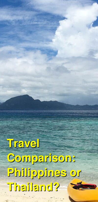 Philippines vs. Thailand Travel Comparison