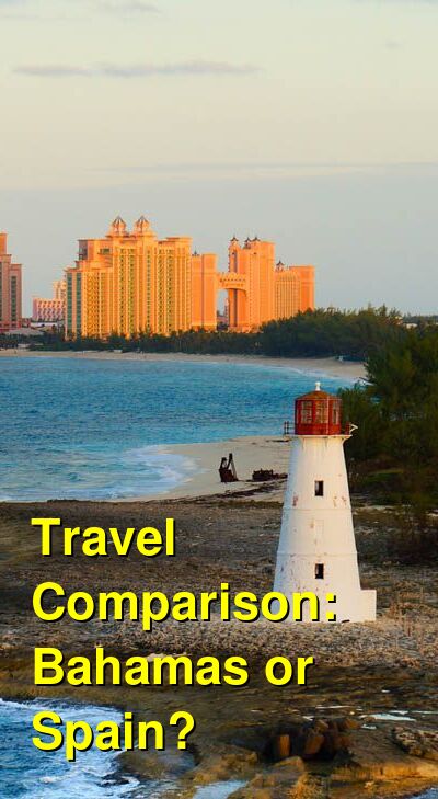 Bahamas vs. Spain Travel Comparison
