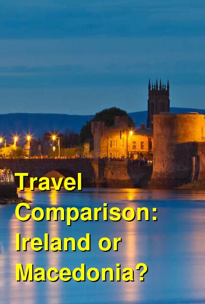 Ireland vs. Macedonia Travel Comparison