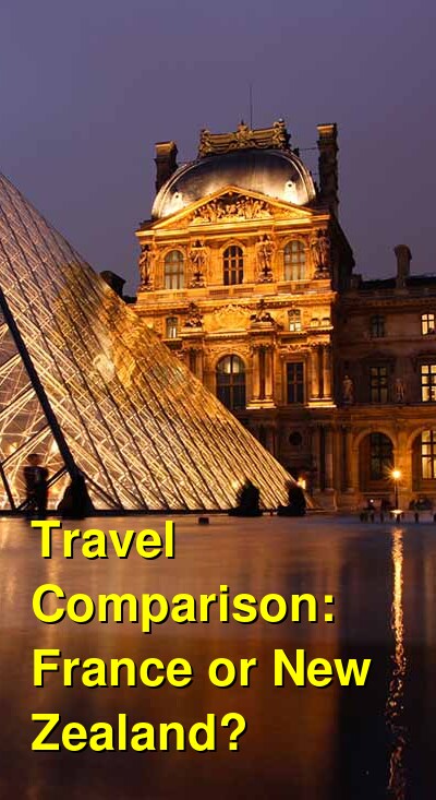 France vs. New Zealand Travel Comparison