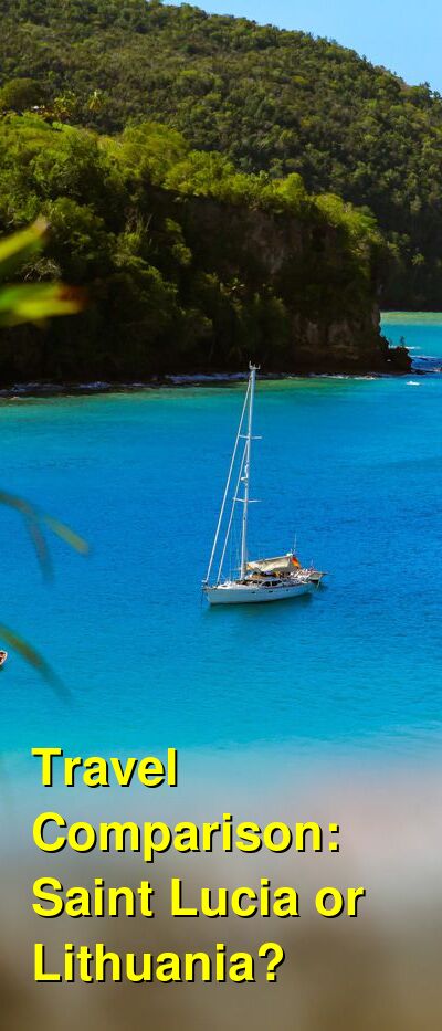 Saint Lucia vs. Lithuania Travel Comparison