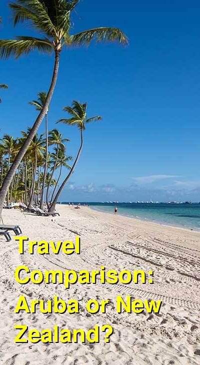 Aruba vs. New Zealand Travel Comparison