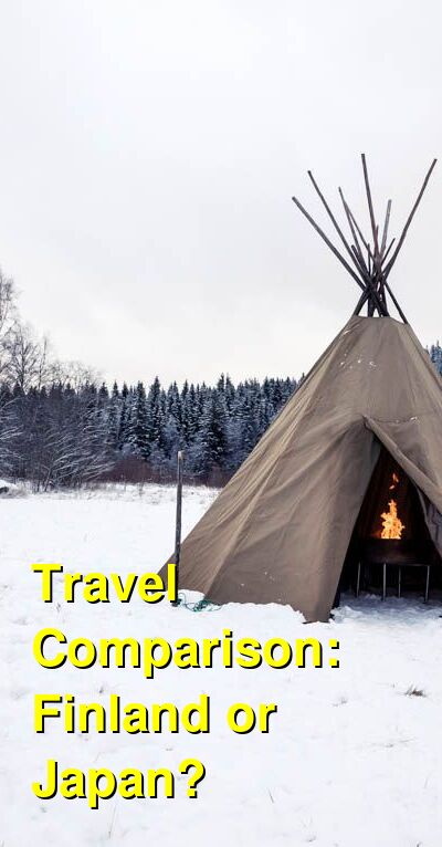 Finland vs. Japan Travel Comparison