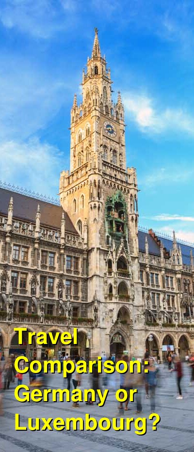Germany vs. Luxembourg Travel Comparison