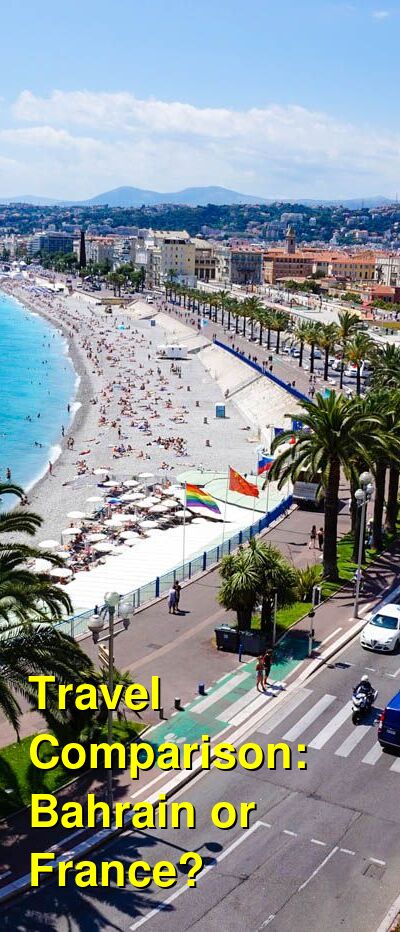 Bahrain vs. France Travel Comparison