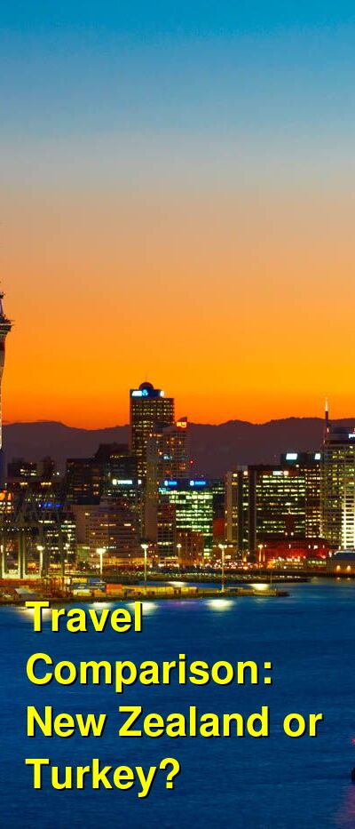 New Zealand vs. Turkey Travel Comparison